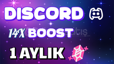 ⭐️ [BOTSUZ] 1 AYLIK 14X BOOST