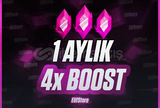 [44 Gün] 4x BOOST ⭐️STOK VAR⭐️