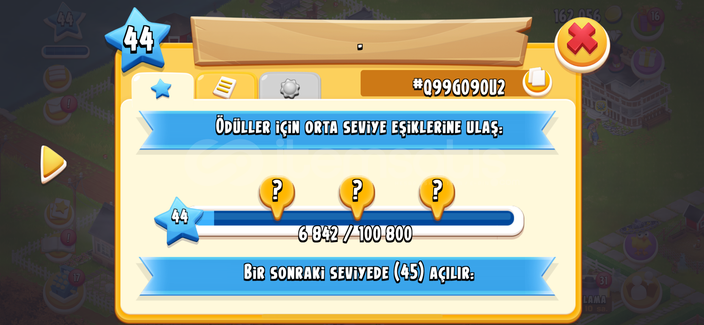 44 LEVEL SATILIK HESAP???? 44 LEVEL SATILIK HESAP????