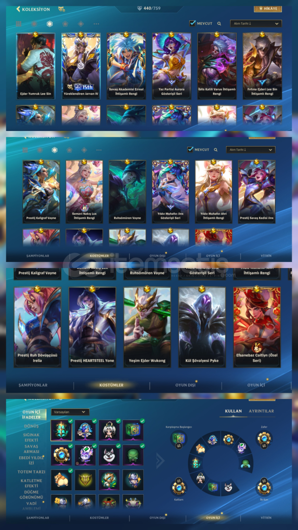 440 Kostüm 80K Koleksiyon Vıp Wr hesabı 440 Kostüm 80K Koleksiyon Vıp Wr hesabı