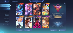 440 KOSTÜM x2 LEGEND x4 COLLECTOR x6 LUCKYBOX