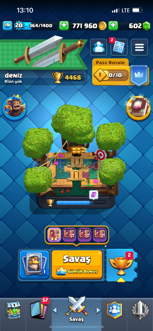 4400 clash royel satılık hesap