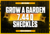 ⭐[HIZLI] 7.44Q Coins Grow A Garden (Sheckles)⭐