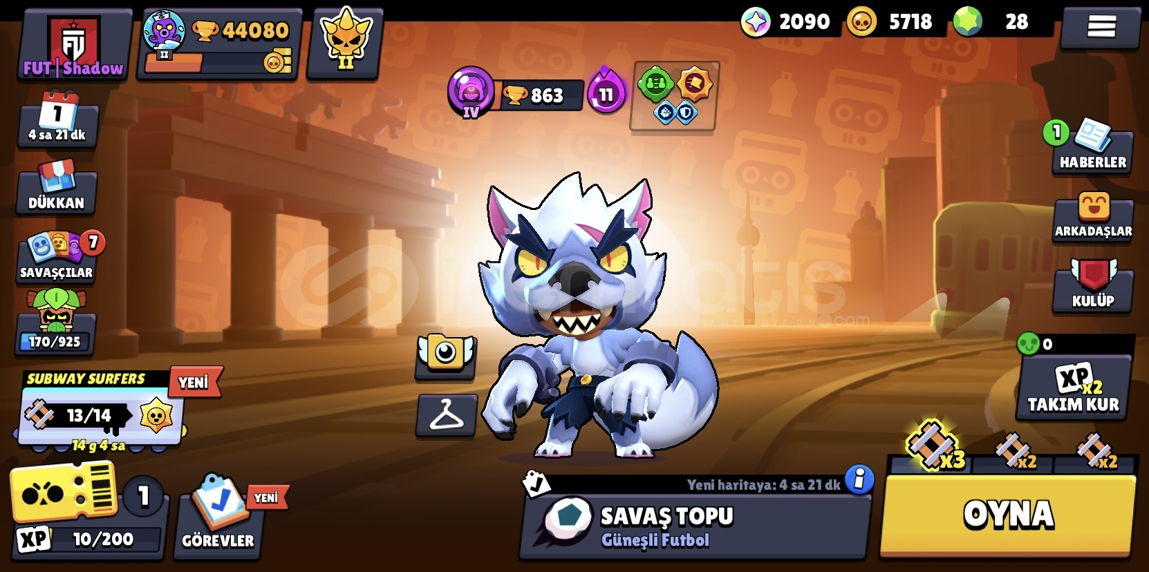 46k Kupa 202 Kostüm Brawl Stars Hesap  46k Kupa 202 Kostüm Brawl Stars Hesap