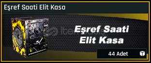 44x Eşref Saati Elit Kasalı Fırsat Hesap