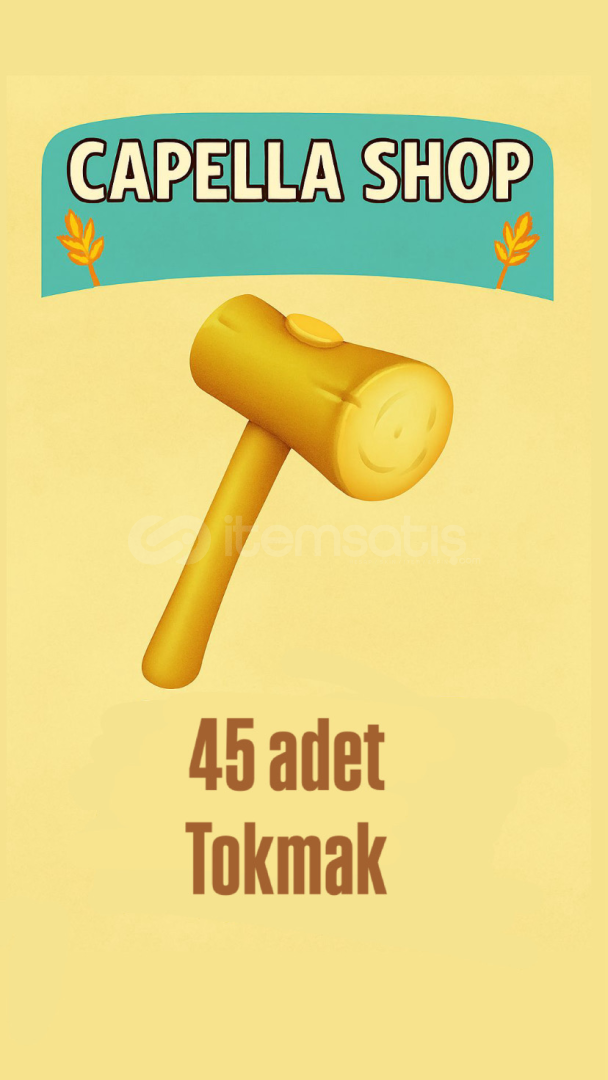 45 adet tokmak 45 adet tokmak