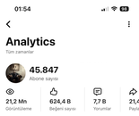 45 Bin Abonelik Tr Kanal