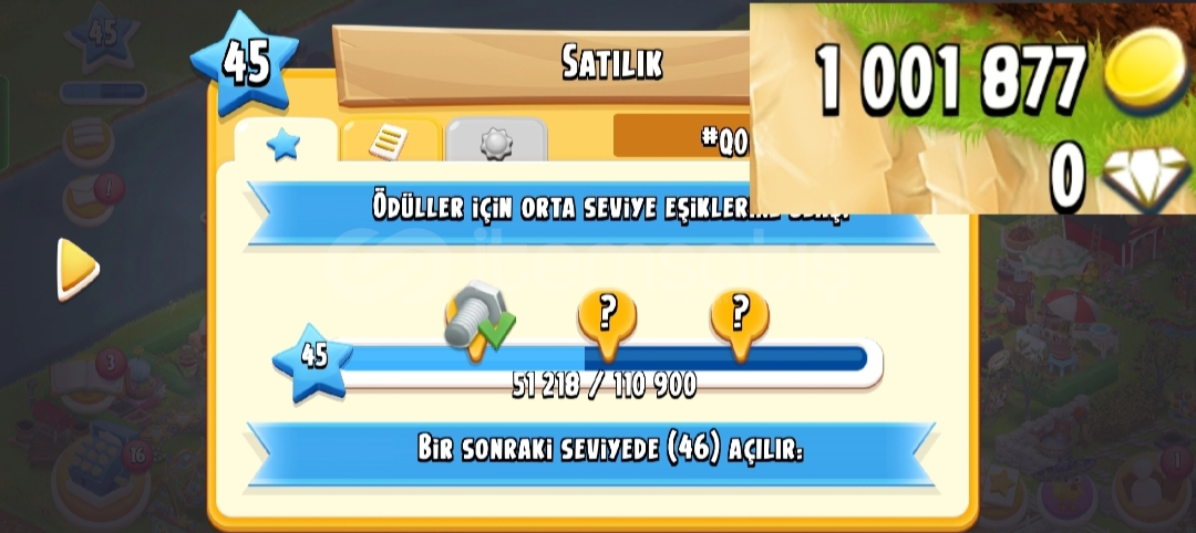 45 LVL HAYDAY HESABI+19K BS HESABI 45 LVL HAYDAY HESABI+19K BS HESABI