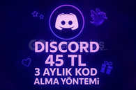 45 TL'YE 3 AYLIK NİTRO SATIN ALMA YÖNTEMİ