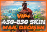 ⭐[450-850 SKİN] MAİL DEĞİŞEN HESAP | GARANTİ⭐