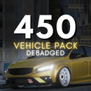 450 Adet Unbranded Cars Logosuz Araç