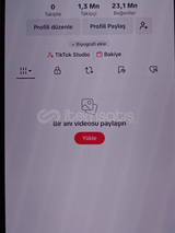 450 BiN TL BAKİYELİ TİKTOK HESABI 