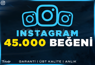 45.000 Gerçek Beğeni - Garantili - Instagram