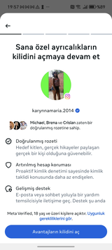 453 DOĞAL TAKİPÇİ +META VERİFİED+ 2015