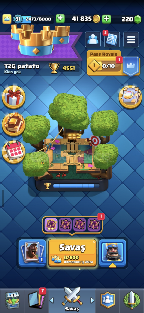 ⭐️4551 Kupa⭐️98 Kart⭐️Kaliteli Hesap⭐️ ⭐️4551 Kupa⭐️98 Kart⭐️Kaliteli Hesap⭐️