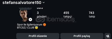 (455) Gerçek Takipçili Instagram Hesabı 