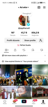 45.7k takipçilidir 856.2k beyenisi vardır
