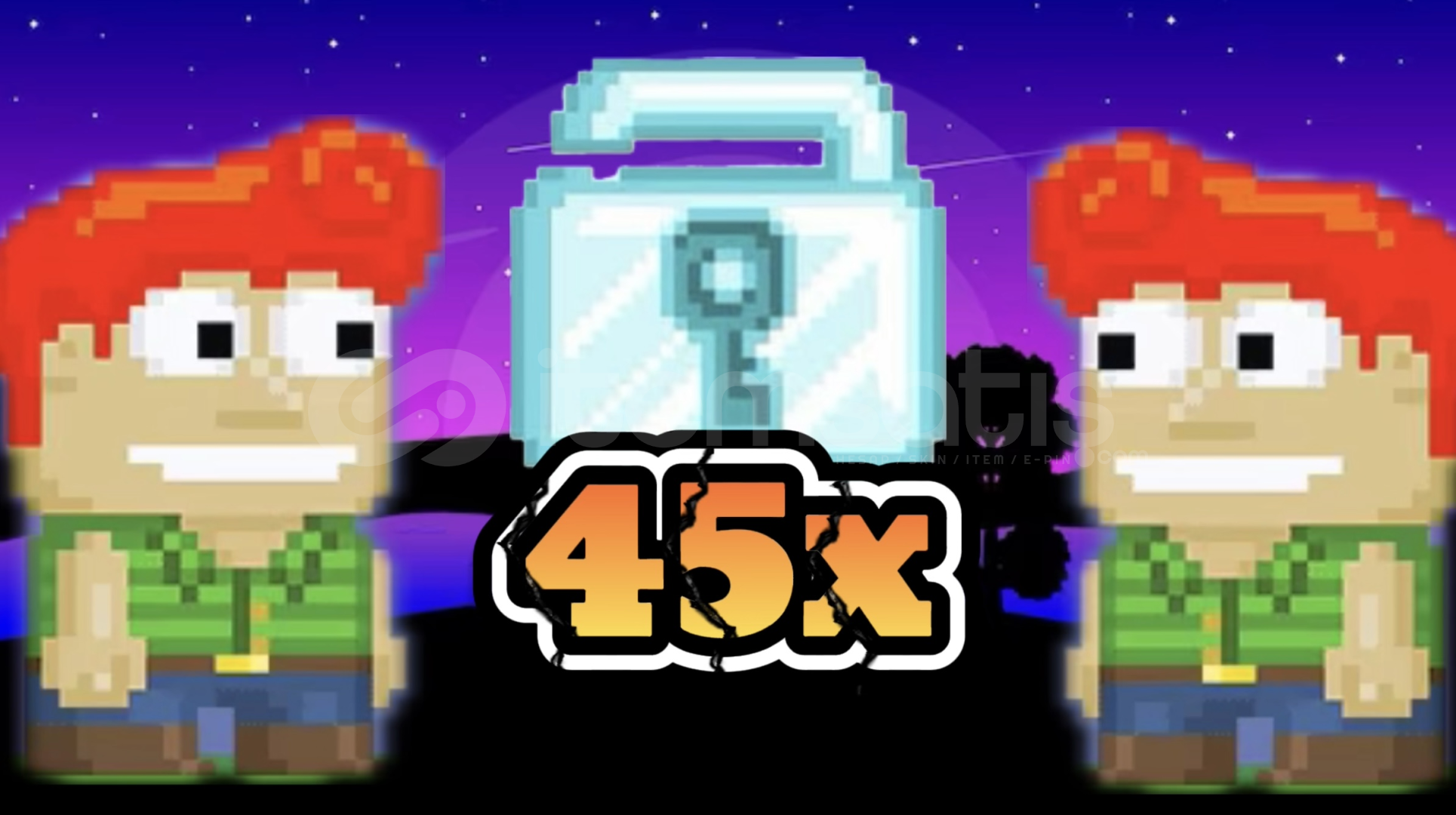 45x Growtopia Diamond Lock 45x Growtopia Diamond Lock