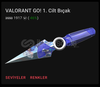 %46 İNDİRİMLİ VALORANT GO 1 BIÇAK %45 SİHİRPUNK