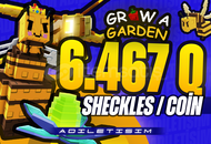 ⭐+6.467Q COİN⭐GROW A GARDEN SHECKLES