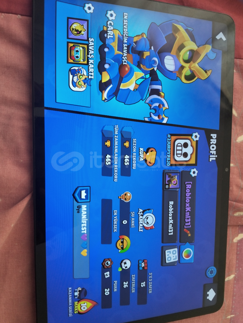 465 Kupalı Brawl Stars Hesab 465 Kupalı Brawl Stars Hesab