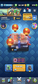 ⭐️ 4685 Kupa ⭐️ 102 Kart ⭐️ 1 Evrim ⭐️