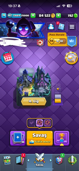 47 LEVEL 4.LİG 11 EVRİMLİ 7200 KUPA