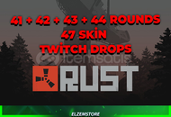 ⭐️(47 Skin) Round -41-42-43-44 Twitch Drop