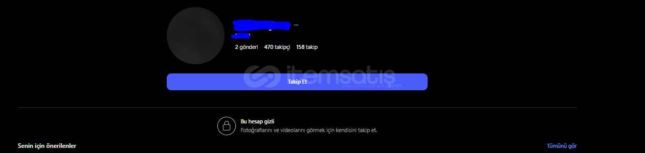 470 TAKİPÇİLİ 2017 TARİHLİ İG HESABI 470 TAKİPÇİLİ 2017 TARİHLİ İG HESABI