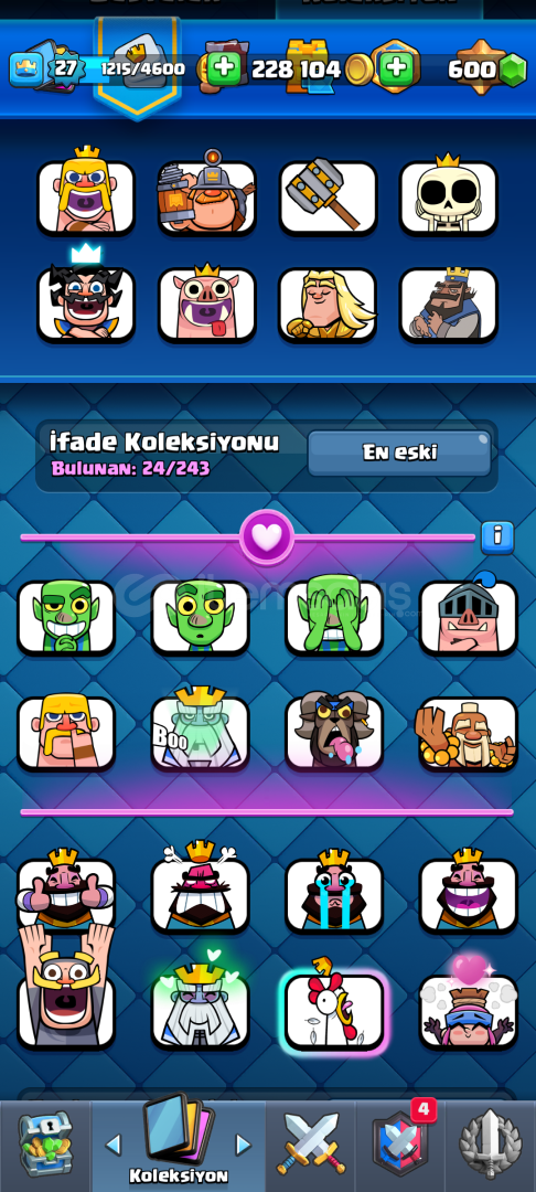 4700 kupa oyunun en toksik hesabı 600 taş var 4700 kupa oyunun en toksik hesabı 600 taş var