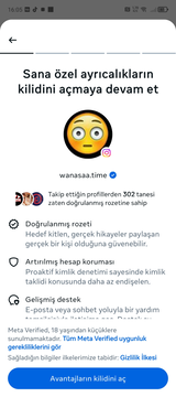 471 DOĞAL TAKİPÇİ + META VERİFİED 