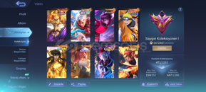 471 SKİNLİ SAYGIN 1 DOLU TEK BAĞ HESAPP!!! 471 SKİNLİ SAYGIN 1 DOLU TEK BAĞ HESAPP!!!