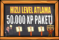 48 BİN XP LEVEL ATLAMA PAKETİ