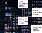 480 LEVEL OLDUKÇA DOLU BİR HESAP