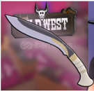 -48601 Serial İvory(Altın) Kukri Machete-