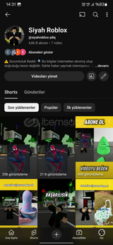 ⭐ 4.8K Abone / Multi Aktif / YouTube Kanalı ⭐ 
