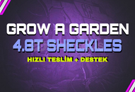 ⭐️ 4.800T (4800B) Sheckles [PARA] -Grow a Garden