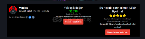 İNDİRİM - 62.000TL Değerinde Hesap 