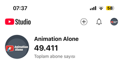 49.5 k aboneli YouTube 