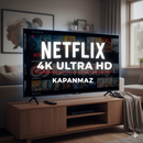 -4K KAPANMAZ- Netflix 1 Aylık Premium