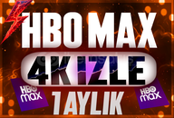 ⚡[ 4K SİZE ÖZEL PLAN ]⭐ HBO MAX 1 Aylık ULTRA HD