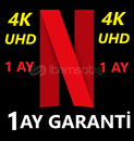 ⭐ 4K UHD Netflix Hesabı ⭐ 1 Ay Garantili