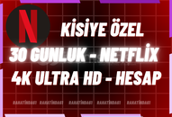 [4K UHD] Netflix Premium Özel Profil (1 Aylık)