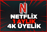 [4K ULTRA HD] 1 Aylık Netflix