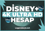 [4K Ultra HD] Disney Plus 1 Aylık + Garanti