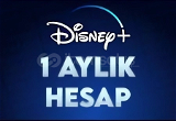 4K Ultra HD Disney Plus 1 Aylık + Garanti
