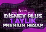 ⭐[4K Ultra HD] Disney Plus 1 Aylık + Garanti 