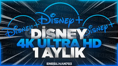 [4K Ultra HD] Disney Plus 1 Aylık + Garanti