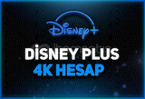 4K Ultra HD Disney Plus 1 Aylık Hesap