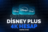 4K Ultra HD Disney Plus 1 Aylık Hesap